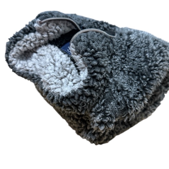 Simply Southern Heathered
Quarter Zip Sherpa Pullover in Phantom Grey Size Small - Picture 3 of 13